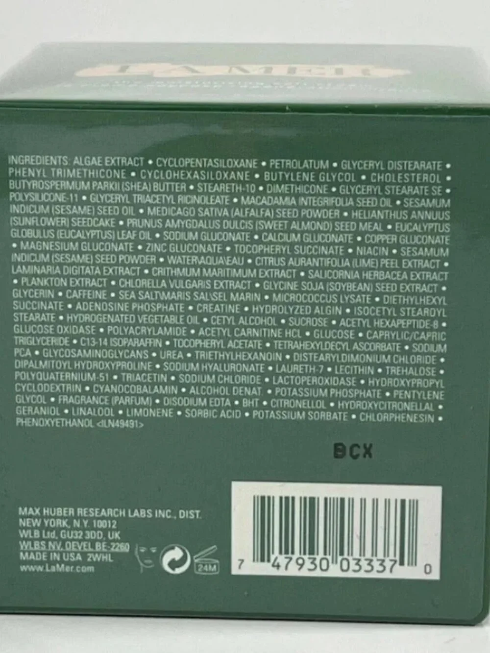 LA MER The Moisturizing Cream 2oz./60ml. NEW, SEALED